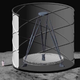 Conceptual image of the Ultimately Large Telescope. The version proposed by the authors of the new study would be five times larger than this.